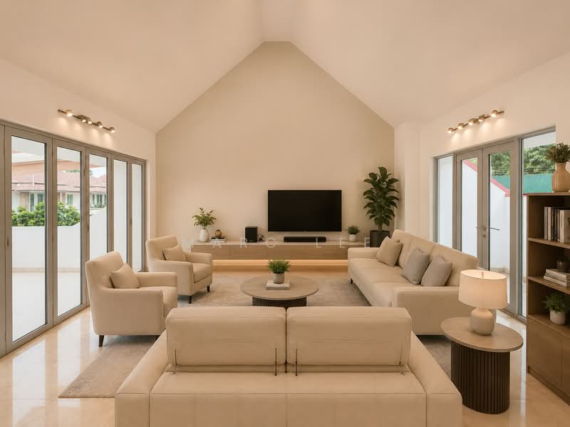 Freehold | Semi Detached | Greenbank Park @ Bukit Timah, Greenbank Park, 5 Bedrooms, 4,000 sqft, Semi-Detached House For Sale, by Marc Lee, 500177744 - Living Room - PropertyGuru.com.sg