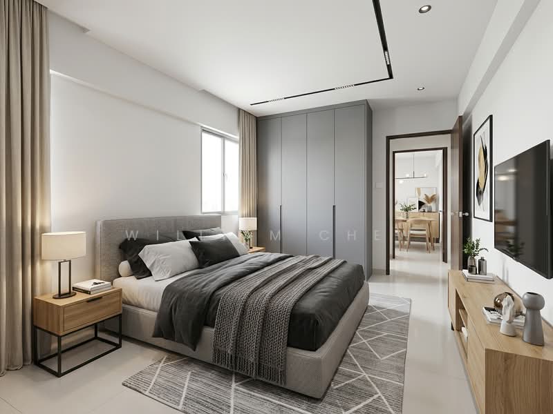 180 Ang Mo Kio Avenue 5, 180 Ang Mo Kio Avenue 5, 2 Bedrooms, 732 sqft, HDB Flat For Sale, by William Chew, 500177760 - Illustration Master Bedroom - PropertyGuru.com.sg