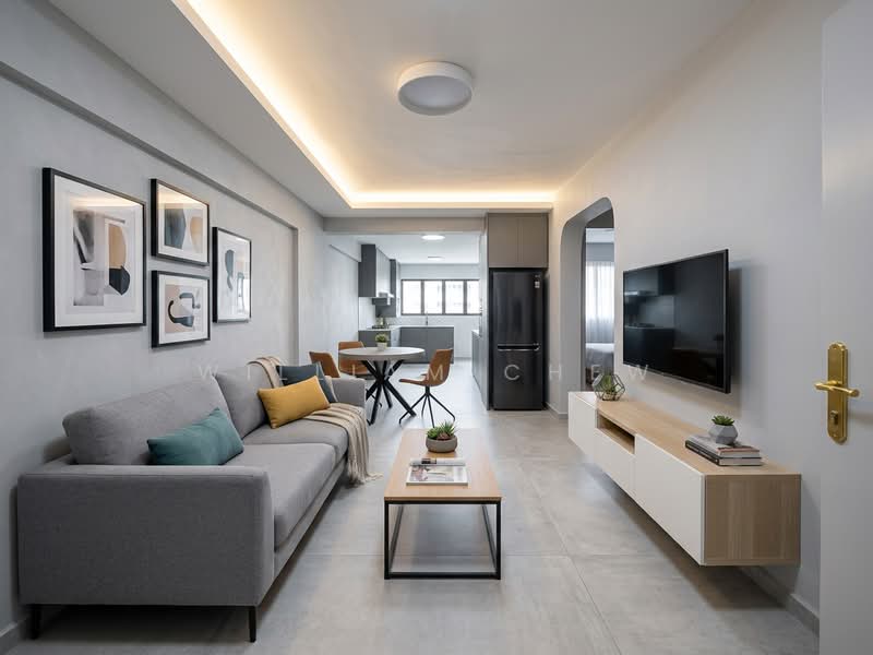 180 Ang Mo Kio Avenue 5, 180 Ang Mo Kio Avenue 5, 2 Bedrooms, 732 sqft, HDB Flat For Sale, by William Chew, 500177760 - Illustration Living Room - PropertyGuru.com.sg