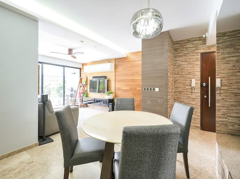 Riverparc Residence, 90 Punggol Drive, 3 Bedrooms, 1,076 sqft, Executive Condominium For Sale, by Karmun Pang, 500177766 - Living Room - PropertyGuru.com.sg