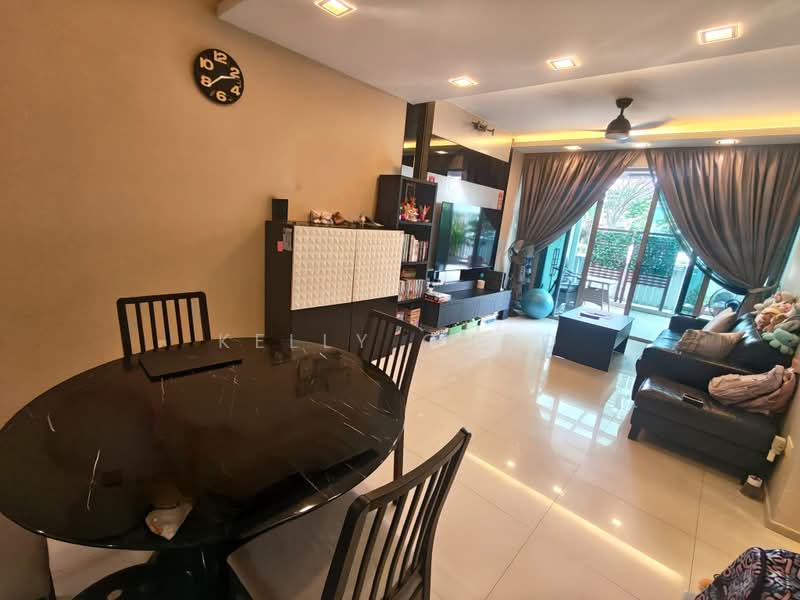 The Quartz, 51 Compassvale Bow, 3 Bedrooms, 1,636 sqft, Condominium For Sale, by Kelly Choo, 500177775 - Living Room - PropertyGuru.com.sg