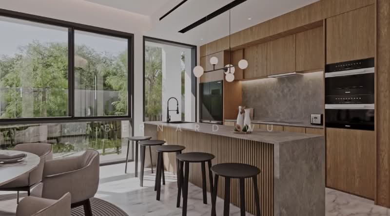 Brand New Modern Bungalow Mount Sinai Road, Mount Sinai Road / Holland Grove Drive, 7 Bedrooms, 12,239 sqft, Bungalow House For Sale, by Bernard Wu, 500177810 - Kitchen - PropertyGuru.com.sg