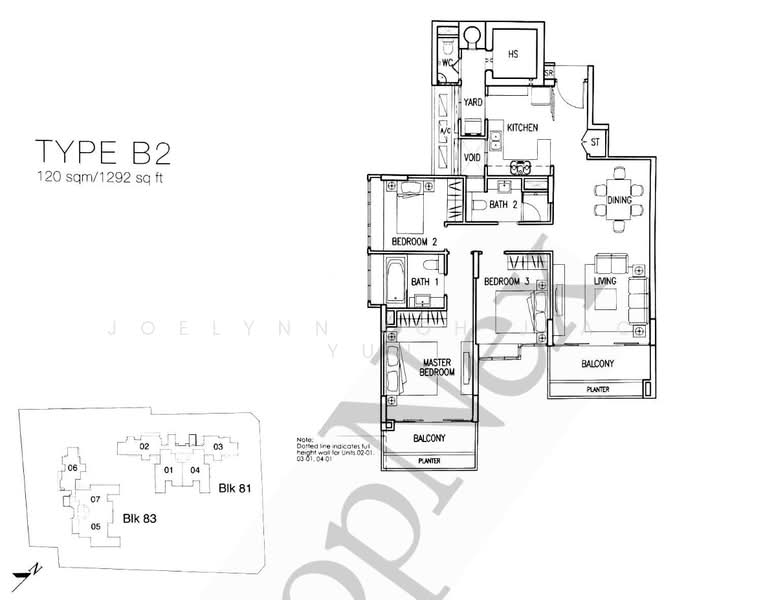 Mera Springs, 81 Carlisle Road, 3 Bedrooms, 1,292 sqft, Condominium For Rent, by Joelynn Koh Jiac Yun, 500177824 - PropertyGuru.com.sg
