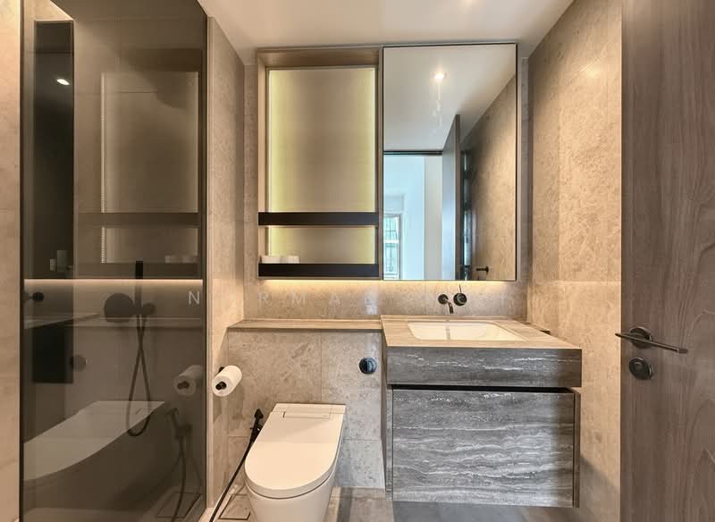 The Reef at King's Dock, 20 Harbourfront Avenue, 2 Bedrooms, 732 sqft, Condominium For Rent, by Norman Koh, 500177825 - Bathroom - PropertyGuru.com.sg