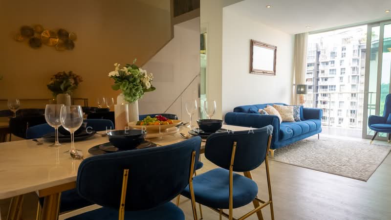 Tree House, 60 Chestnut Avenue, 2 Bedrooms, 947 sqft, Condominium For Sale, by Cherlyn Wang, 500177826 - Dining Room - PropertyGuru.com.sg