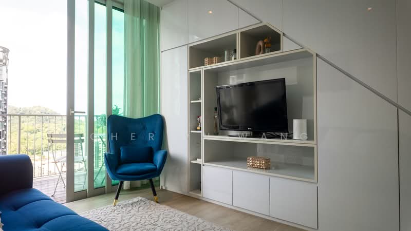 Tree House, 60 Chestnut Avenue, 2 Bedrooms, 947 sqft, Condominium For Sale, by Cherlyn Wang, 500177826 - Living Room - PropertyGuru.com.sg