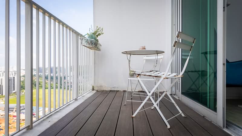Tree House, 60 Chestnut Avenue, 2 Bedrooms, 947 sqft, Condominium For Sale, by Cherlyn Wang, 500177826 - Balcony - PropertyGuru.com.sg
