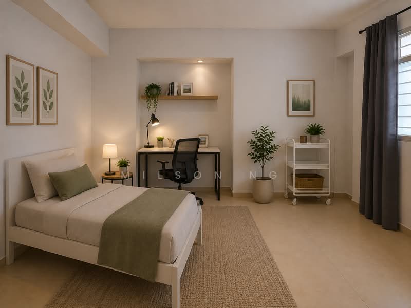 102C Punggol Field, 102C Punggol Field, Room Rental, 180 sqft, HDB Flat For Rent, by Milson Ng, 500177836 - Bedroom - PropertyGuru.com.sg