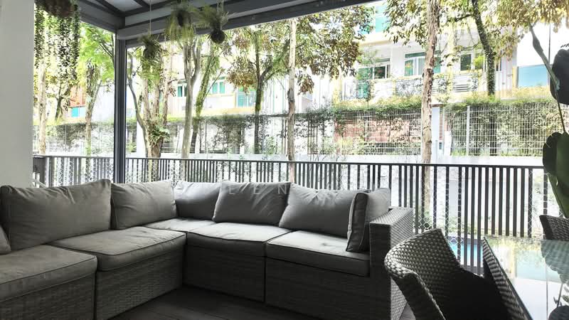 Rosewood Suites, 67 Rosewood Drive, 3 Bedrooms, 1,206 sqft, Condominium For Sale, by Queen Sie, 500177838 - Patio - PropertyGuru.com.sg