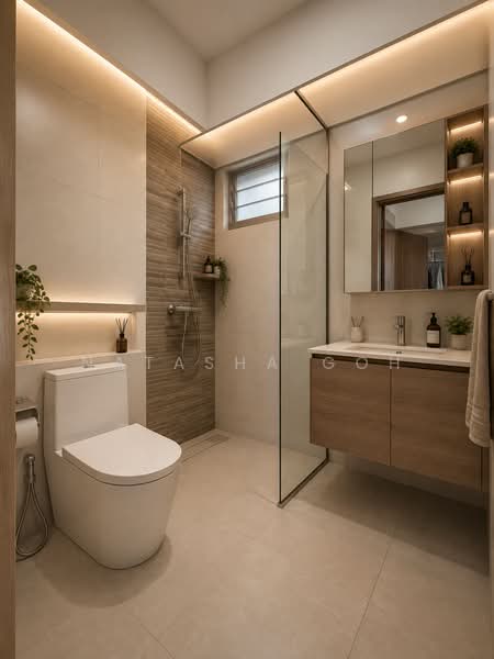 408B Northshore Drive, 408B Northshore Drive, 3 Bedrooms, 1,012 sqft, HDB Flat For Sale, by Natasha Goh, 500177846 - Bathroom - PropertyGuru.com.sg