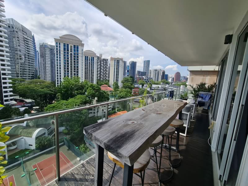 River Valley Gorgeous Mercury, , 2 Bedrooms, 1,100 sqft, Condominium For Rent, by Susan Prior, 500177879 - Balcony - PropertyGuru.com.sg