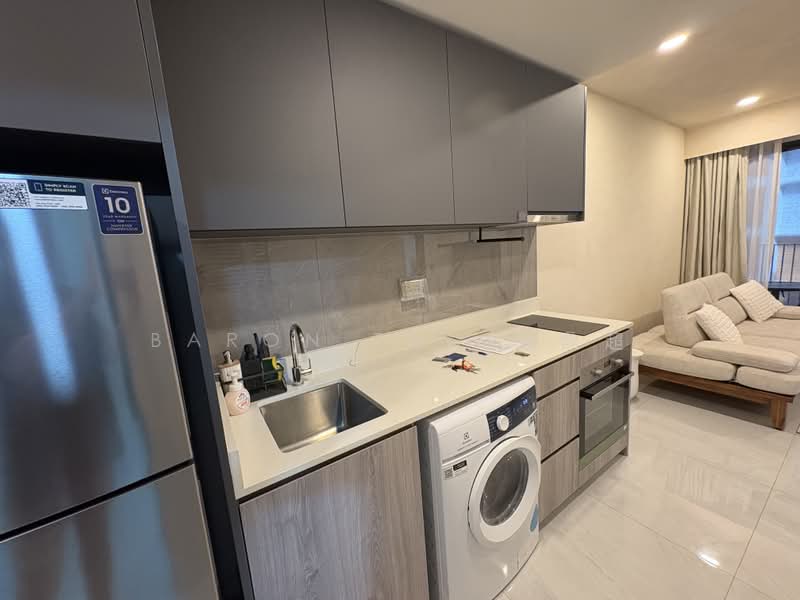 Riverfront Residences, 41 Hougang Avenue 7, 1 Bedroom, 517 sqft, Condominium For Rent, by Baron Tan 陈鼎超, 500177881 - Kitchen - PropertyGuru.com.sg