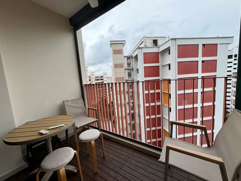 Riverfront Residences, 41 Hougang Avenue 7, 1 Bedroom, 517 sqft, Condominium For Rent, by Baron Tan 陈鼎超, 500177881 - Balcony - PropertyGuru.com.sg