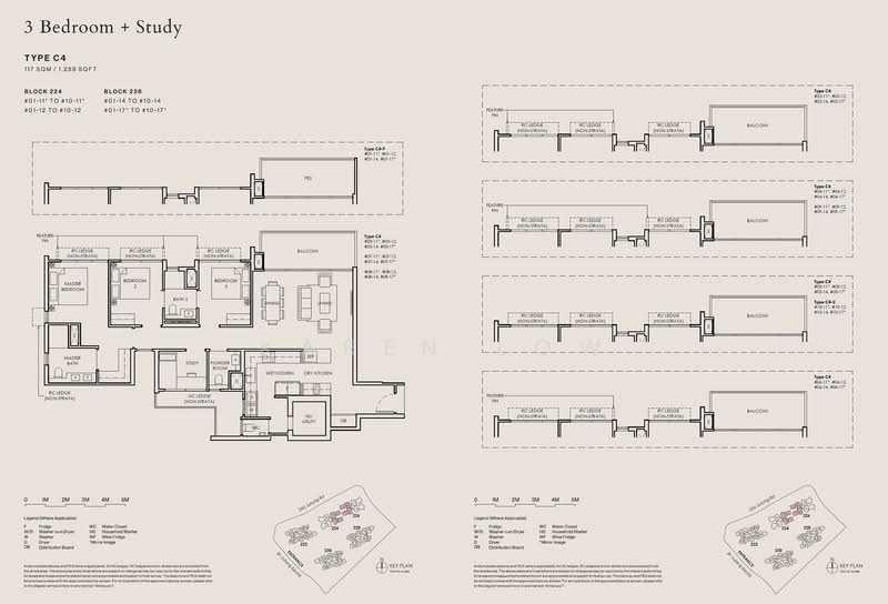 THE SEN, , 3 Bedrooms, 1,259 sqft, Condominium For Sale, by Karen Low, 500177894 - C4 - PropertyGuru.com.sg