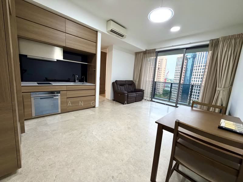 Echelon, 9 Alexandra View, 2 Bedrooms, 732 sqft, Condominium For Rent, by Angela Lee, 500177920 - Living / Dining / Kitchen - PropertyGuru.com.sg