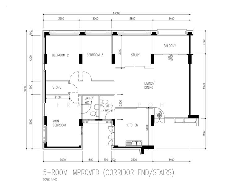 143 Pasir Ris Street 11, 143 Pasir Ris Street 11, 3 Bedrooms, 1,356 sqft, HDB Flat For Sale, by Francis Poh, 500177926 - PropertyGuru.com.sg