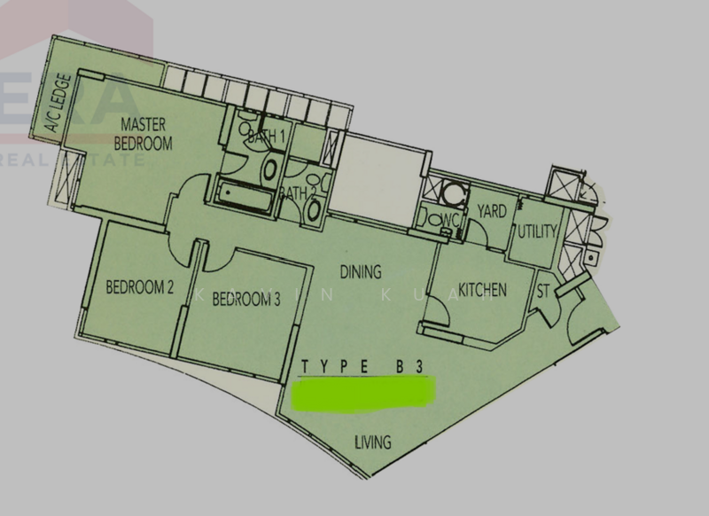 Rafflesia Condo, 31 Bishan Street 21, 3 Bedrooms, 1,216 sqft, Condominium For Sale, by Kavin Kuah, 500177934 - PropertyGuru.com.sg