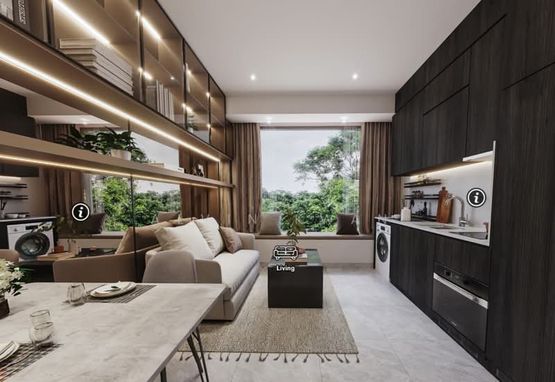Sophia Regency, 105 Sophia Road, 1 Bedroom, 474 sqft, Condominium For Sale, by Alvin Kwan, 500177939 - Living Room - PropertyGuru.com.sg