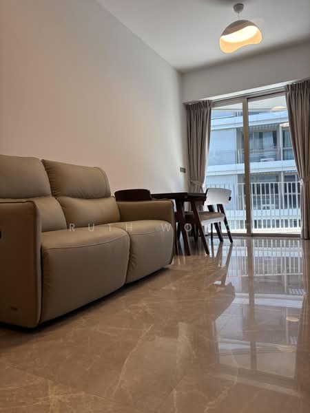 The Reef at King's Dock, 2 Harbourfront Avenue, Studio, 538 sqft, Condominium For Rent, by Ruth Wong, 500177942 - Living Room - PropertyGuru.com.sg