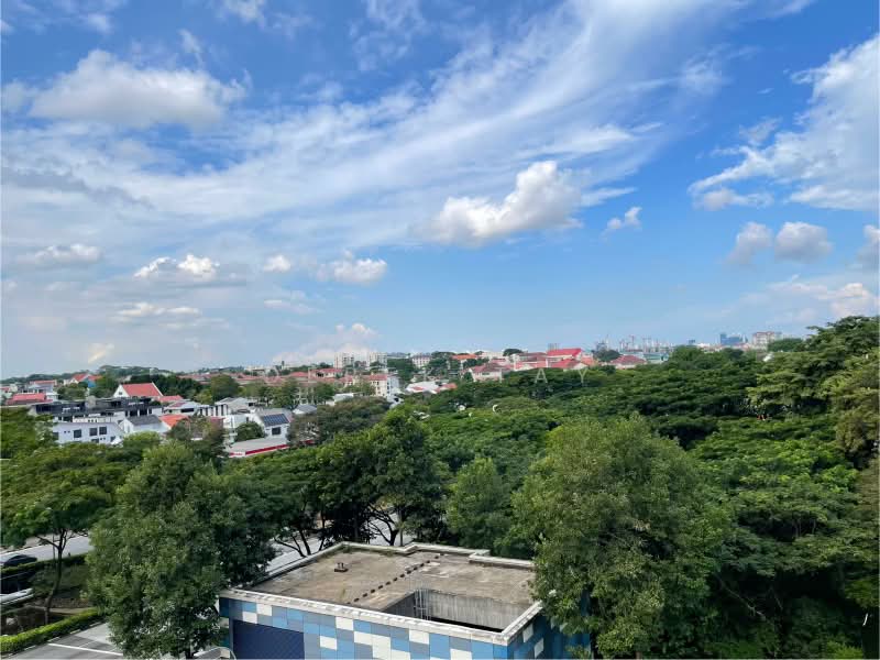 Fourth Avenue Residences, 2 Fourth Avenue, 1 Bedroom, 517 sqft, Condominium For Sale, by Derek Tay, 500177957 - GCB and Greenery View from unit - PropertyGuru.com.sg
