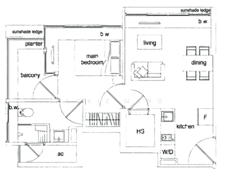 Newton Edge, 3 Makeway Avenue, 1 Bedroom, 506 sqft, Condominium For Rent, by Jackie Mang, 500177994 - PropertyGuru.com.sg