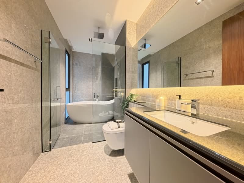 ❤️ DEALMAKERS ✨ BRAND NEW LANDED!, Sembawang Road / Jalan Sankam / Yishun, 5 Bedrooms, 4,834 sqft, Terraced House For Sale, by Jeric Leong, 500178001 - Bathroom - PropertyGuru.com.sg