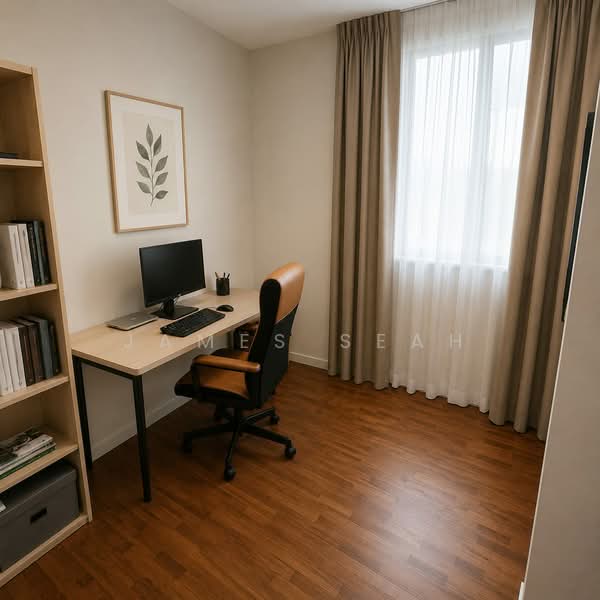 The Amore, 55A Edgedale Plains, 3 Bedrooms, 990 sqft, Executive Condominium For Sale, by James Seah, 500178008 - Study - PropertyGuru.com.sg