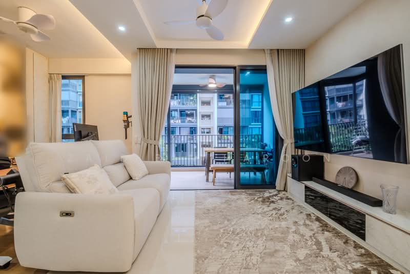 Treasure at Tampines, 57 Tampines Lane, 3 Bedrooms, 915 sqft, Condominium For Sale, by Zaid Bin Haroon, 500178009 - Living Room - PropertyGuru.com.sg