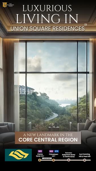 Union Square Residences, 28 Havelock Road,, 3 Bedrooms, 990 sqft, Condominium For Sale, by Vivek Rajpal, 500178018 - Living Room - PropertyGuru.com.sg