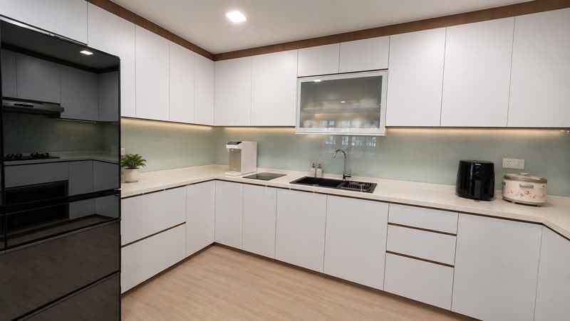 Hume Park I, 11 Hume Avenue, 3 Bedrooms, 1,582 sqft, Condominium For Sale, by Michelle Tan, 500178023 - Kitchen - PropertyGuru.com.sg