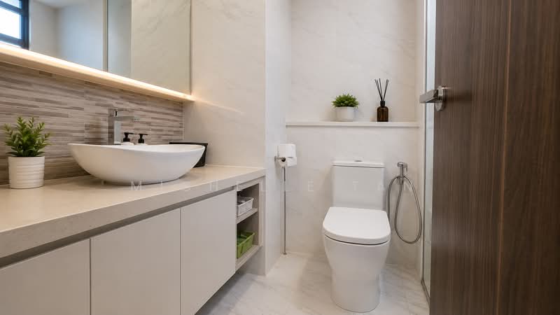 Hume Park I, 11 Hume Avenue, 3 Bedrooms, 1,582 sqft, Condominium For Sale, by Michelle Tan, 500178023 - Bathroom - PropertyGuru.com.sg