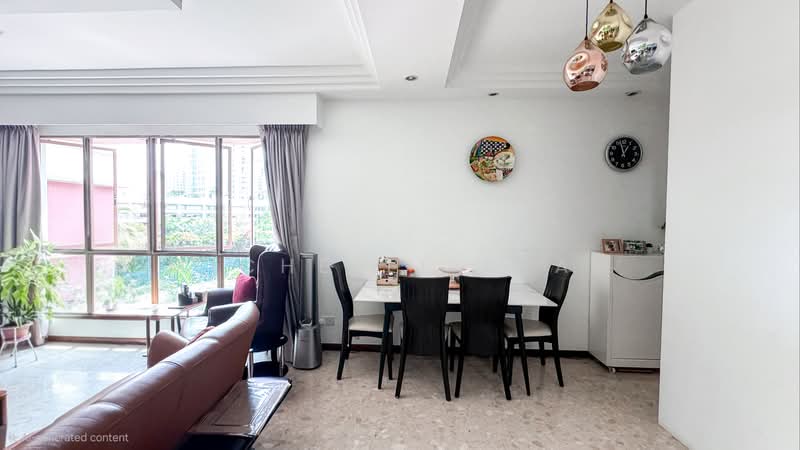 The Rivervale, 7 Rivervale Link, 4 Bedrooms, 1,367 sqft, Condominium For Sale, by Michelle Seah, 500178040 - Living Room - PropertyGuru.com.sg