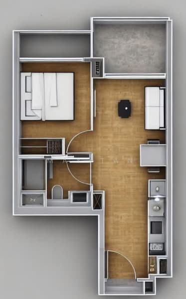 Fourth Avenue Residences, 14 Fourth Avenue, 1 Bedroom, 484 sqft, Condominium For Rent, by May Tan, 500178048 - Bedroom - PropertyGuru.com.sg