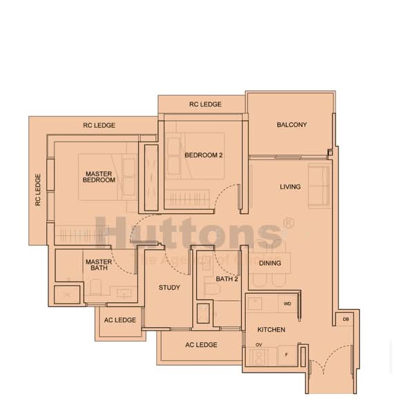 Hillhaven, 5 Hillview Rise, 2 Bedrooms, 797 sqft, Condominium For Sale, by Wan Jie Tay, 500178057 - PropertyGuru.com.sg