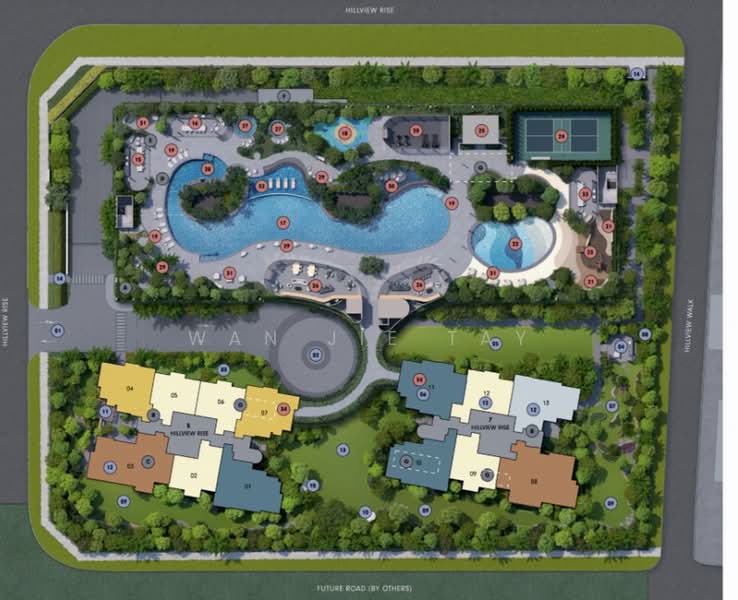 Hillhaven, 5 Hillview Rise, 2 Bedrooms, 797 sqft, Condominium For Sale, by Wan Jie Tay, 500178057 - Exterior - PropertyGuru.com.sg