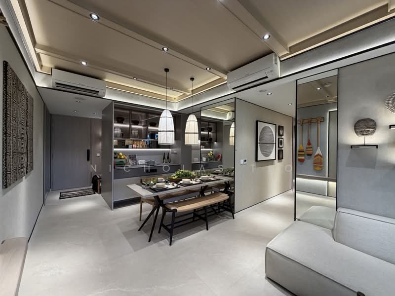 Union Square Residences, 28 Havelock Road,, 3 Bedrooms, 1,066 sqft, Condominium For Sale, by Nicholas Teo, 500178060 - Dining Room - PropertyGuru.com.sg