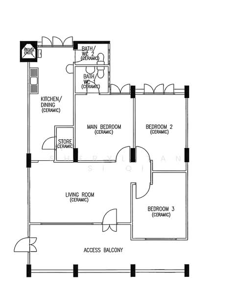 395 Yishun Ring Road, 395 Yishun Ring Road, 3 Bedrooms, 904 sqft, HDB Flat For Rent, by Sheryl Tan Si Qi, 500178062 - PropertyGuru.com.sg