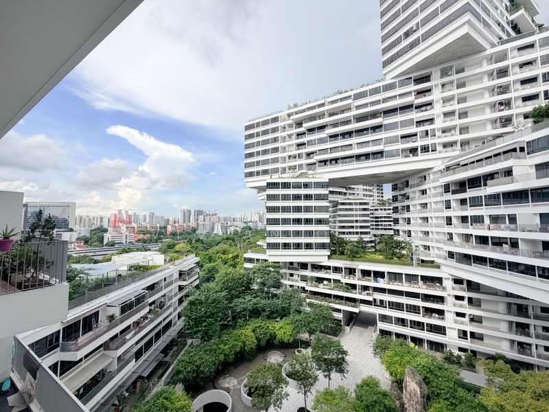The Interlace, 180 Depot Road, 3 Bedrooms, 1,550 sqft, Condominium For Sale, by Vivian Ong, 500178064 - Living Room Balcony - PropertyGuru.com.sg