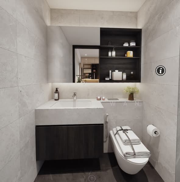 Sophia Regency, 105 Sophia Road, 2 Bedrooms, 862 sqft, Condominium For Sale, by Alvin Kwan, 500178073 - Bathroom - PropertyGuru.com.sg