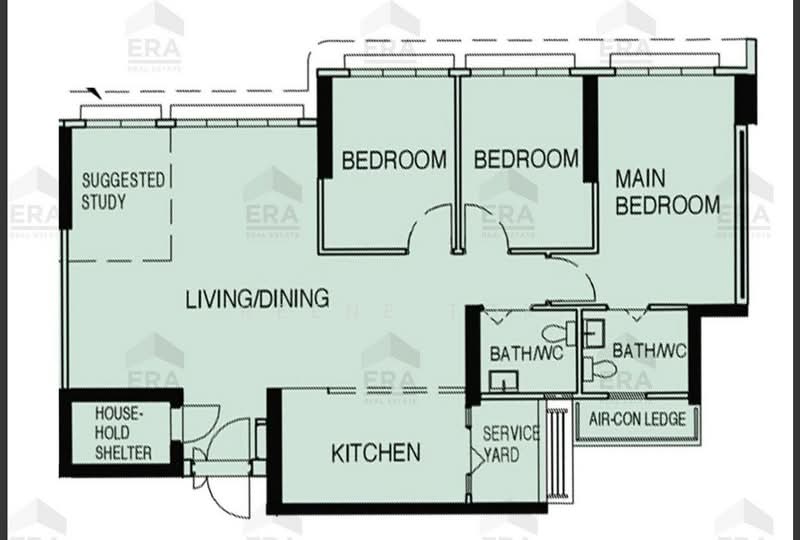 153B Bedok South Road, 153B Bedok South Road, 3 Bedrooms, 1,216 sqft, HDB Flat For Sale, by Reene Tok, 500178082 - PropertyGuru.com.sg