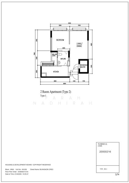 995A Buangkok Crescent, 995A Buangkok Crescent, 1 Bedroom, 506 sqft, HDB Flat For Sale, by Farah Nadhirah, 500178154 - PropertyGuru.com.sg
