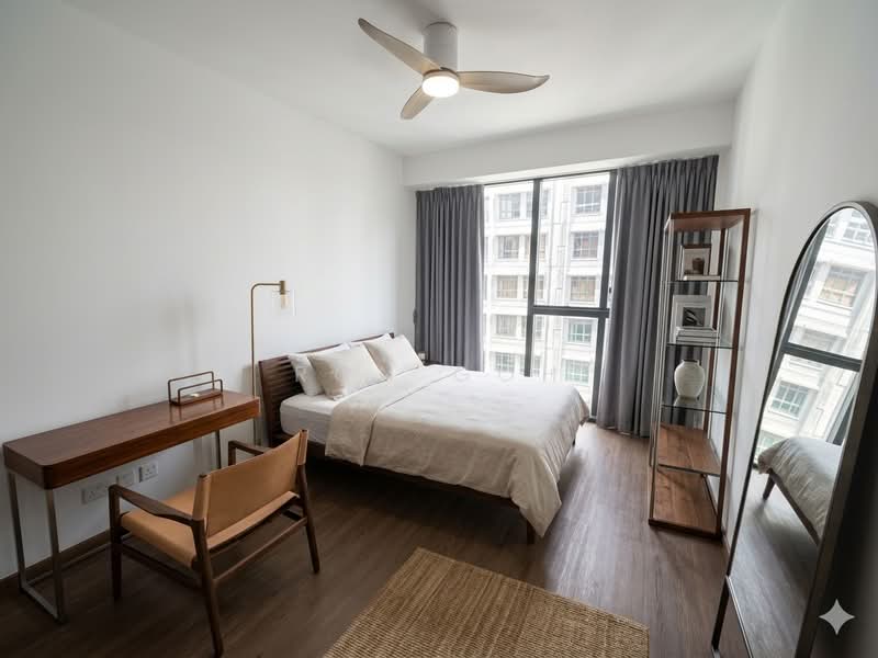 Affinity At Serangoon, 18 Serangoon North Avenue 1, 3 Bedrooms, 1,152 sqft, Condominium For Rent, by Ron Goh, 500178184 - Bedroom - PropertyGuru.com.sg