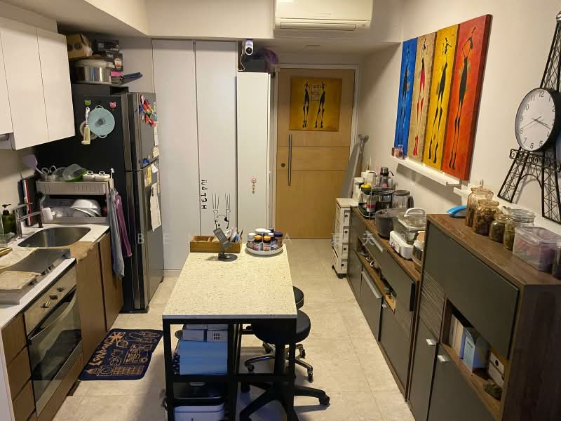 The Lakefront Residences, 42 Lakeside Drive, 1 Bedroom, 624 sqft, Condominium For Sale, by Ben XIA 夏天鹏, 500178200 - Kitchen - PropertyGuru.com.sg