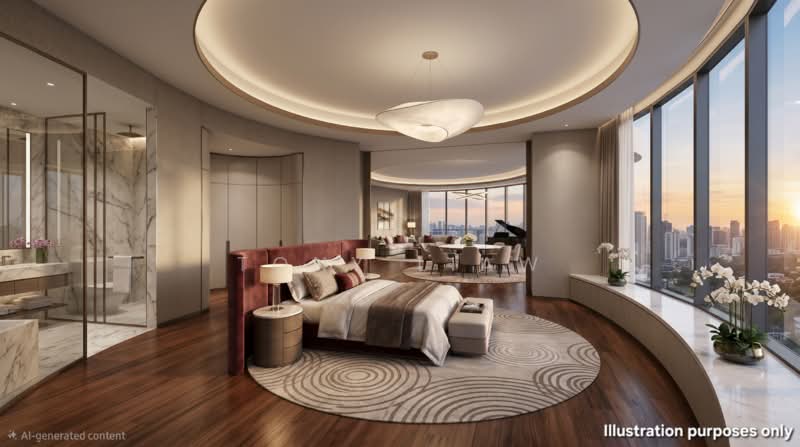 St. Regis Residences Singapore, 33 Tanglin Road, 4 Bedrooms, 3,757 sqft, Condominium For Sale, by Tony Liaw, 500178207 - Bedroom - PropertyGuru.com.sg