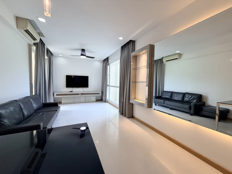 Savannah Condopark, 47 Simei Rise, 3 Bedrooms, 1,023 sqft, Condominium For Rent, by Ray Lee, 500178209 - Living Room - PropertyGuru.com.sg