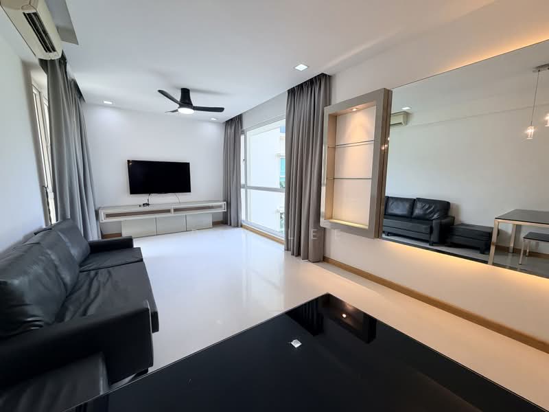 Savannah Condopark, 47 Simei Rise, 3 Bedrooms, 1,023 sqft, Condominium For Rent, by Ray Lee, 500178209 - Living Room - PropertyGuru.com.sg
