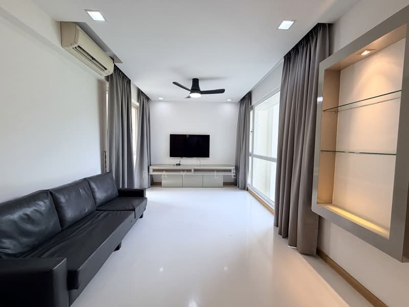 Savannah Condopark, 47 Simei Rise, 3 Bedrooms, 1,023 sqft, Condominium For Rent, by Ray Lee, 500178209 - Living Room - PropertyGuru.com.sg