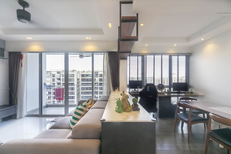 Ecopolitan, Punggol Walk, 4 Bedrooms, 1,141 sqft, Executive Condominium For Sale, by Joel Wee, 500178220 - Living Room - PropertyGuru.com.sg