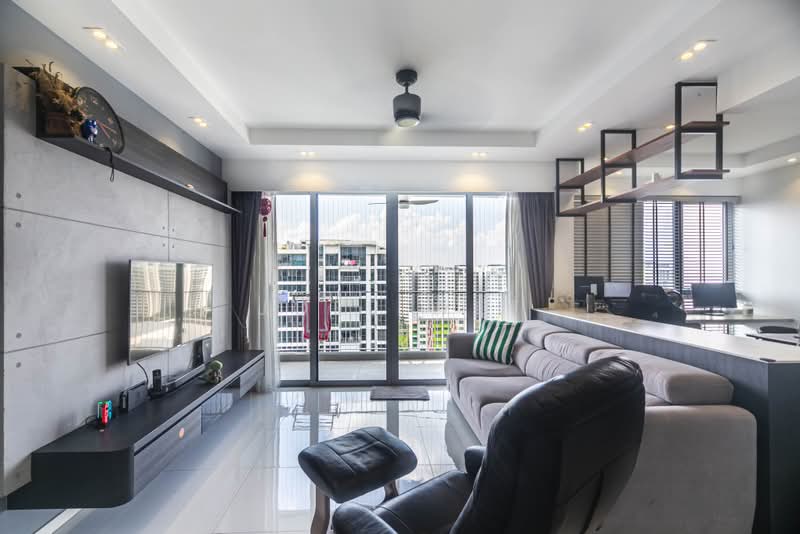 Ecopolitan, Punggol Walk, 4 Bedrooms, 1,141 sqft, Executive Condominium For Sale, by Joel Wee, 500178220 - Living Room - PropertyGuru.com.sg