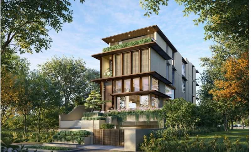 Ventura House Stunning Brand New Bungalow King Albert Park MRT Bukit Timah / Dunearn Road, , 7 Bedrooms, 14,482 sqft, Bungalow House For Sale, by Ben Wu, 500178259 - Exterior - PropertyGuru.com.sg